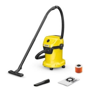 Ηλεκτρική σκούπα 1000W Karcher WD3: Test και απόψεις