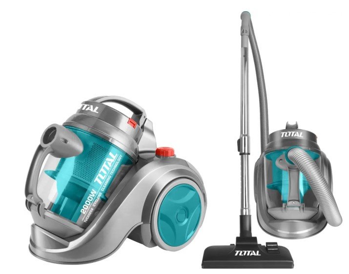 Total TVC20258 Ηλεκτρική Σκούπα 2000W χωρίς Σακούλα 2.5lt - Image 3