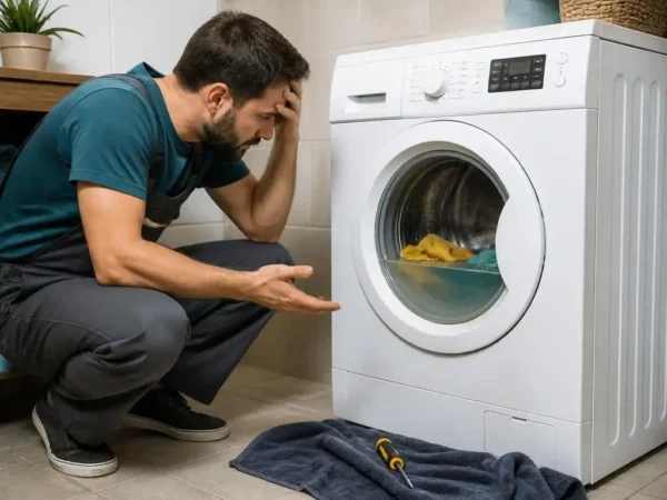 Τι να κάνετε αν το πλυντήριο δεν βγάζει τα νερά άμεσα