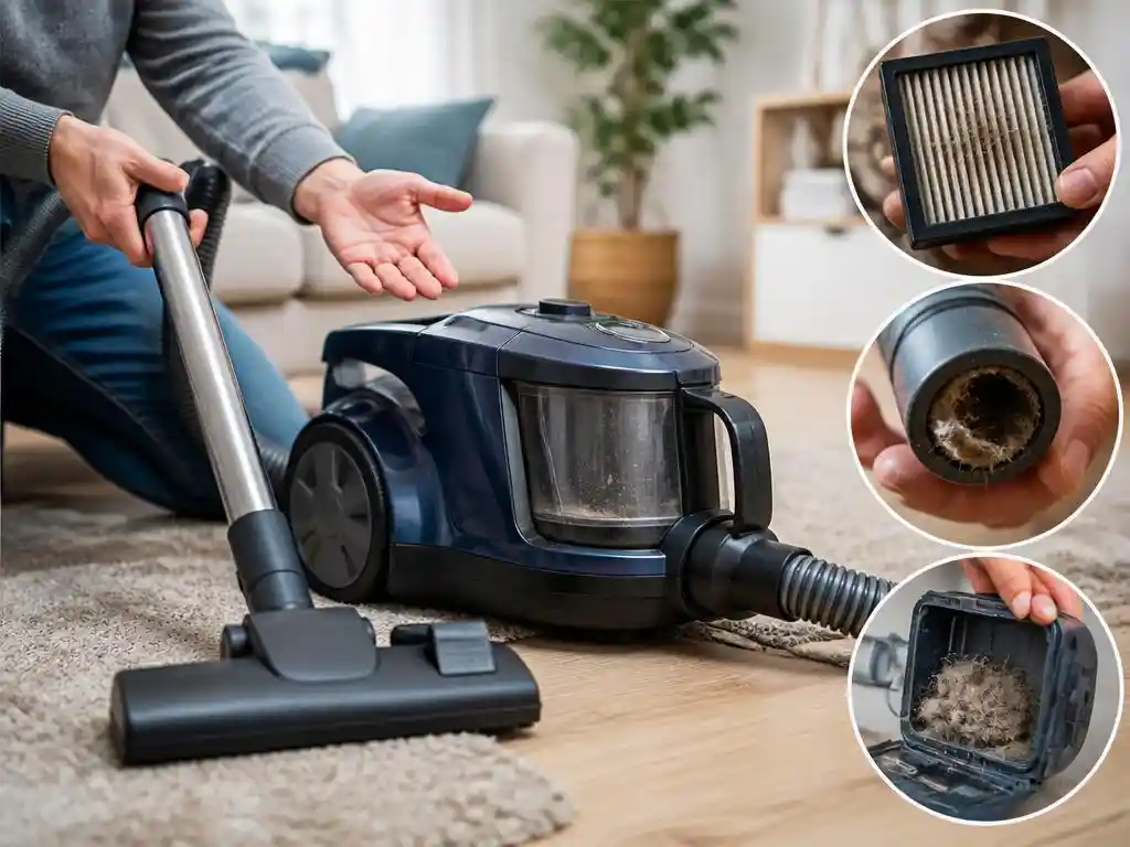 Γιατί χάνει δύναμη η ηλεκτρική σκούπα Philips 2000W;